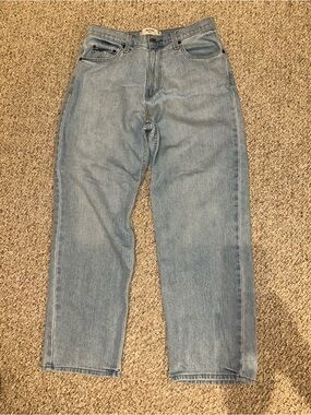 Light Blue Men’s Baggy Fit Jeans